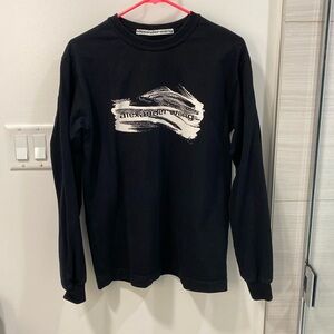 Alexander Wang Long Sleeve Print Shirt